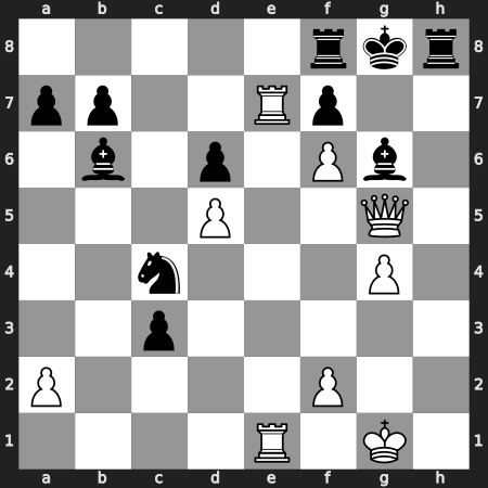 ChessMarwadi's tweet photo. White to move - Mate in 2
Solve on board with strong chess engine from here 
    👇https://t.co/3vOT8T0I2j

    #chess #chesspuzzle #marwadichess https://t.co/74V1fAy1dw