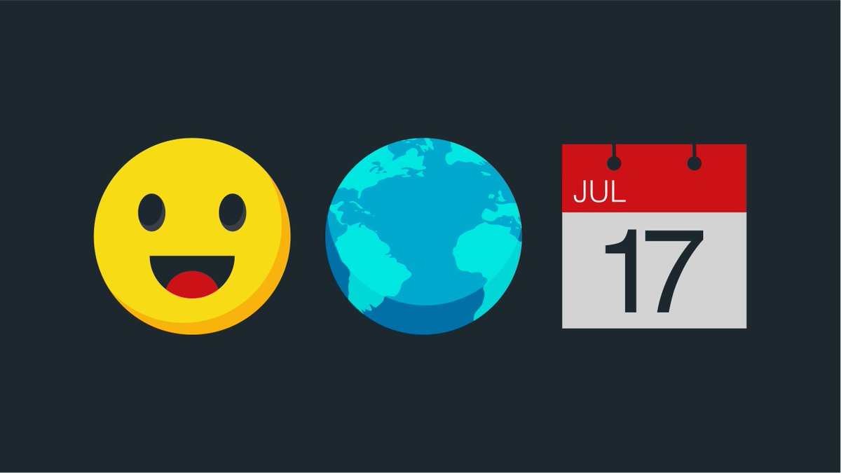 AndaCreative's tweet photo. Happy 😀 World 🌎 Emoji Day 📅! Learn more about how these pictograms, logograms, ideograms, and smileys have transformed the way in which we communicate with each other: https://t.co/7F9L4SU1FJ Also, retweet with your favorite emoji! https://t.co/29QSu5zUvB