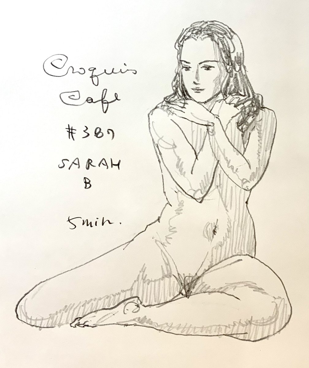 #croquiscafe 
357 Sarah B
サラBさんは本当はこんな顔じゃありません。 