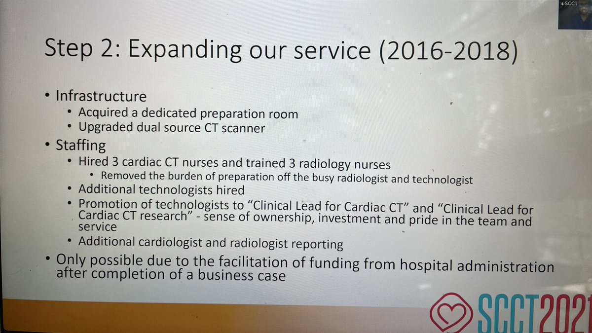 KashifAbbasSha1's tweet photo. Very practical tips on building a cardiac CT program by Dr.Premaratne. #appropriateuse #SCCT2021 #YesCCT @ErinMichos @purviparwani @Nidhi_Madan9 @AbhishekThandra @wabusnina https://t.co/ftM8aTnomB