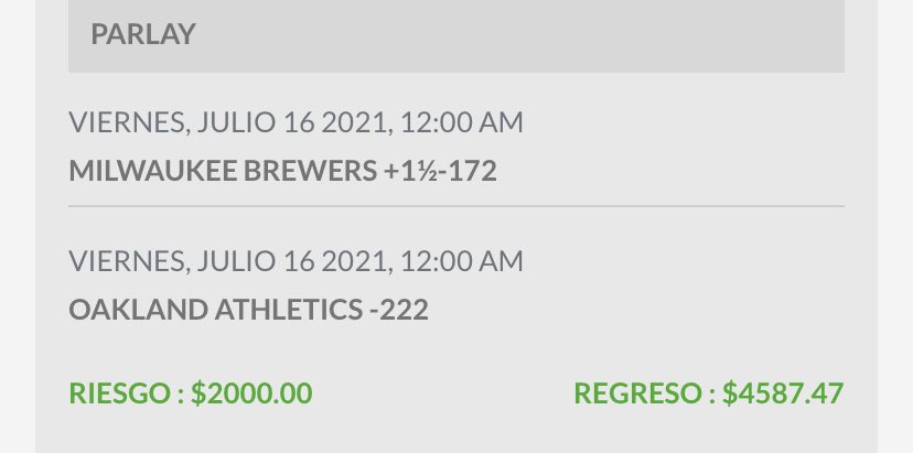 AceConJess's tweet photo. Ayer fue el
Sexto DIA PERFECTO del mes
Y también día perfecto en el grupo MANDALORIAN 

•Nos fuimos 2-0 hoy
•Sumando 3.30 unidades
•Vamos 47% arriba de bank en el grupo. 
•hemos ganado las ultimas 8 apuestas

Me siento bondadosa y voy a rifar 2 lugares entre todos los RT’s https://t.co/C065zy5OkD