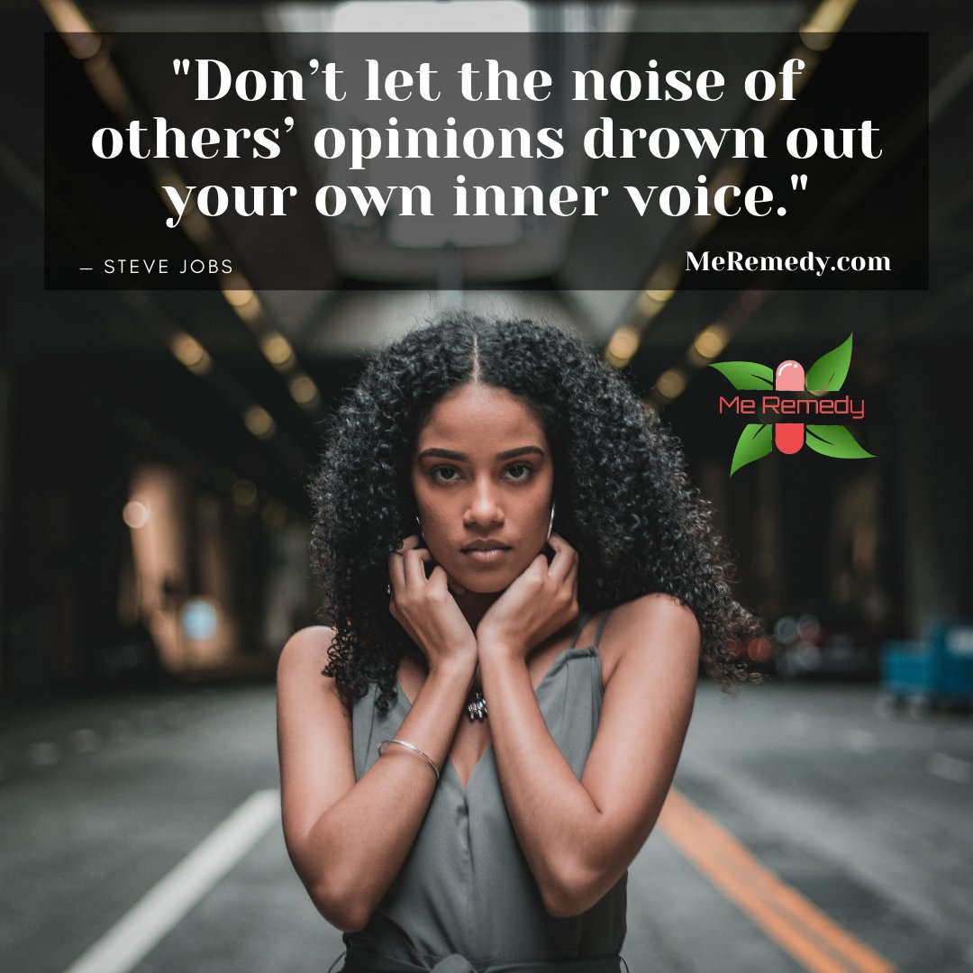 MeRemedy_'s tweet photo. Although many mean well, try not to let the opinions of others impact your life ♥️

The only opinion that matters is yours...

Cultivate a positive inner voice so that you can live out your dreams 🙏

#believeinyourself #blockoutthenoise #trustyourinnervoice #youarewhatyoubelieve https://t.co/mFggvnTGVq