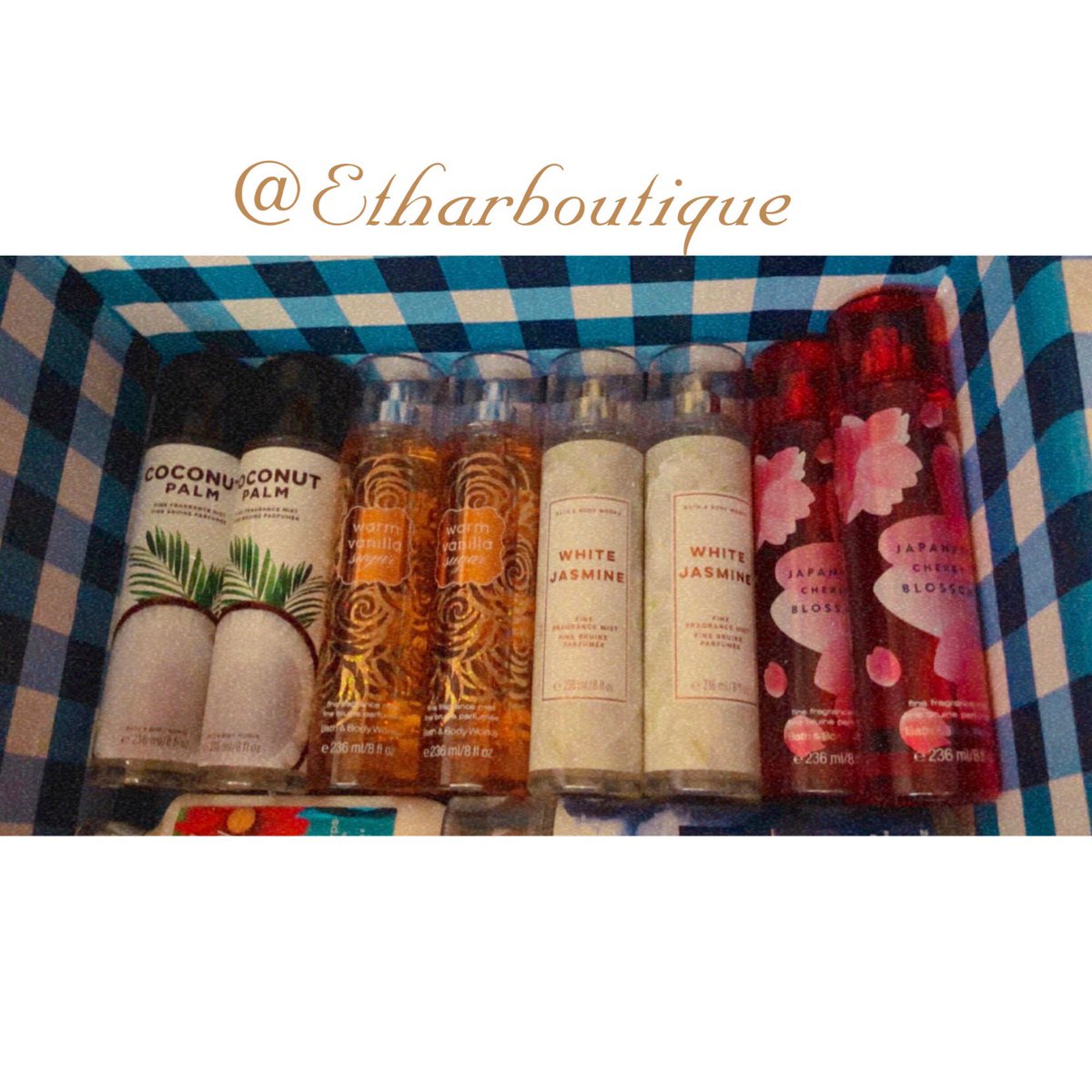 EtharsB's tweet photo. Japanese cherry blossom 🍒🌺
White jasmine 🌼✨
Warm vanilla sugar 🧁🍯
Coconut palm 🥥🍍 https://t.co/By9RLsO8vk