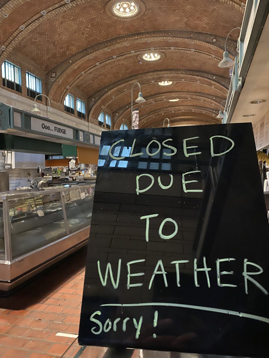 This is a full blown state of emergency at the <a href="/WestSideMarket/">West Side Market</a>