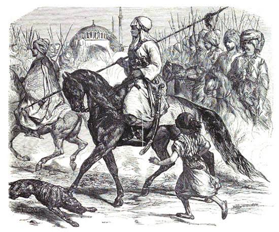 The Kurdish Amazon Fata Reş / Kara Fatima Khanum (1850s)

"Black Lady Fatima" was a female chieftain of a Kurdish tribe from Marash. Her lifetime spanned the 19th century, though her exact dates are not easy to reference. She personally commanded a Kurdish contingent in the +