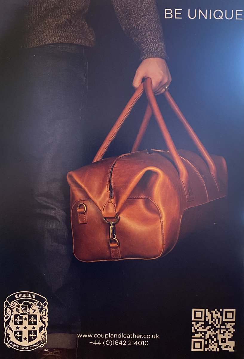 I met this young man Stuart Coupland yesterday up in Yorkshire- he makes beautiful bespoke leather goods.If you’re looking for a very special present,have a look at what he does. couplandleather.co.uk