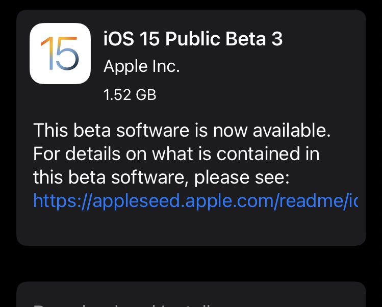 IAmAhed's tweet image. Not recommend if you use banking apps (they won&apos;t work) #iOS15beta3
