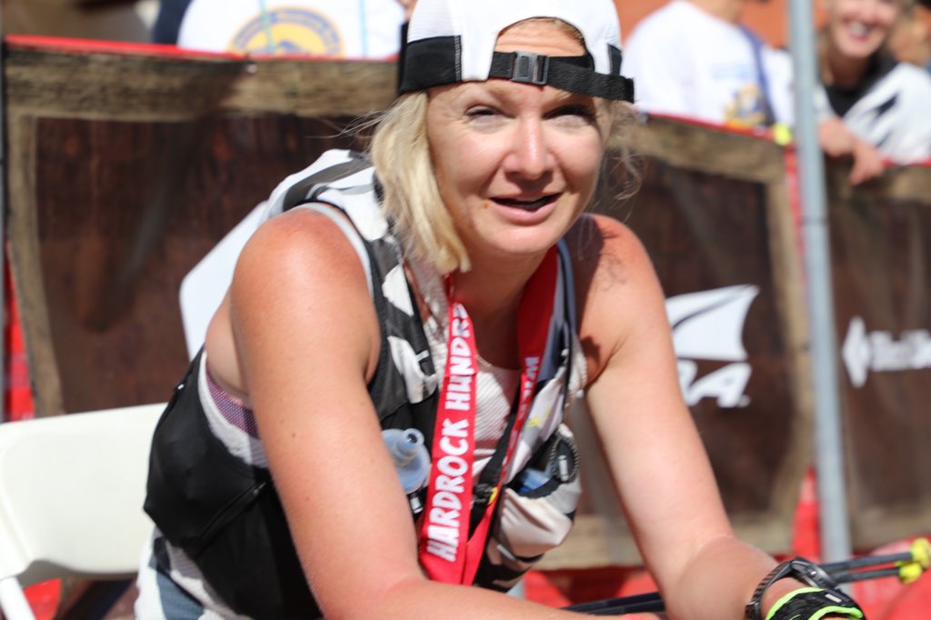 Sabrina Stanley (adidas Terrex) wins the 2021 Hardrock 100 in 27:21:49. The second fastest women’s time in race history, just 3 minutes and 31 seconds behind Diana Finkel’s record. She’s sixth overall. Here’s our pre-race interview: i-rn.fr/HR100-Sabrina #HR100