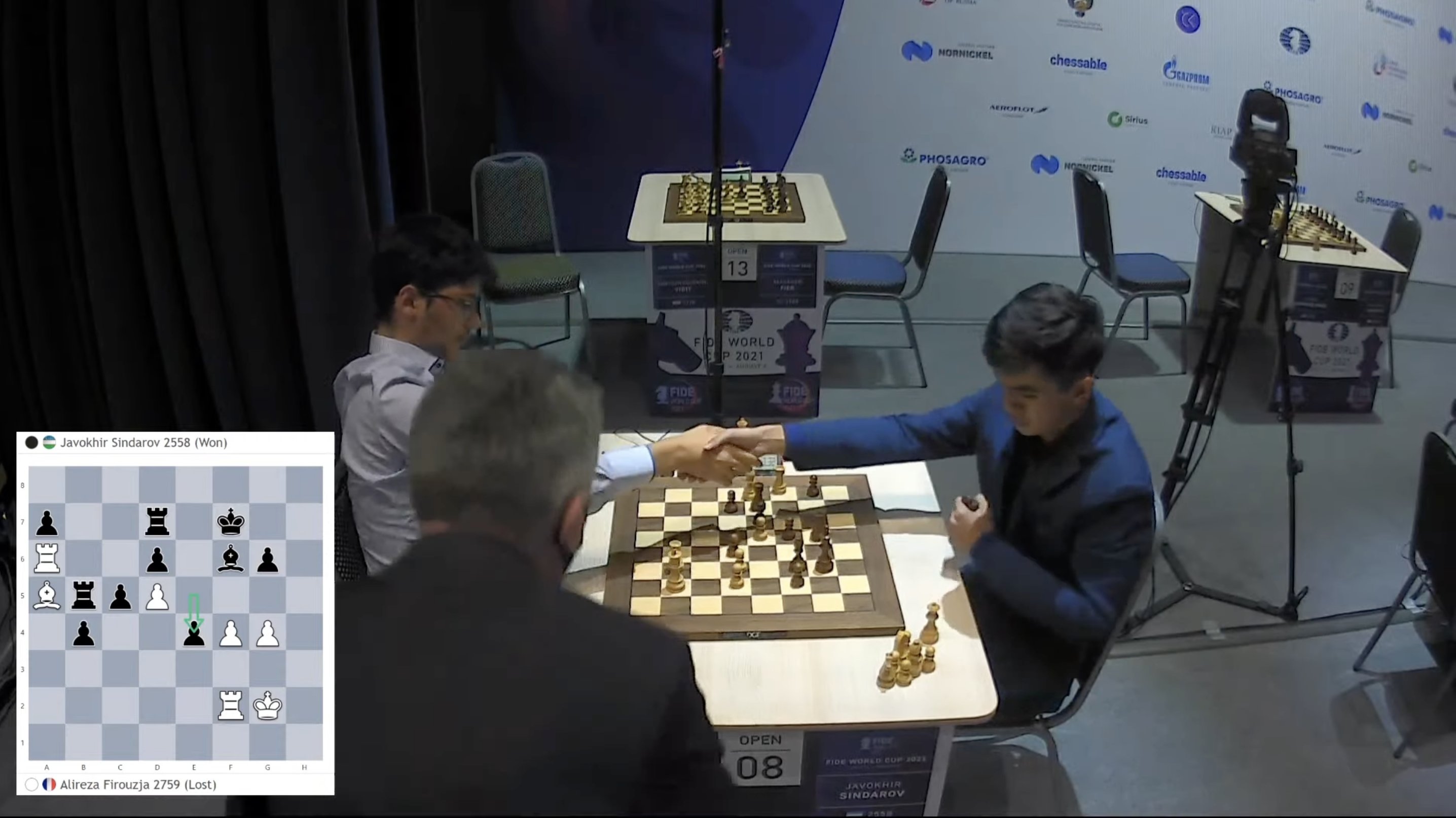 Chess24 Com On Twitter Alireza Firouzja Must Now Win On Demand With The Black Pieces Or He S Out Of Ther Fideworldcup After 15 Year Old Javokhir Sindarov Wins The 1st 10 Minute Game Https T Co B4tbl2k3dv C24live Https T Co Vfgy9uc1qq