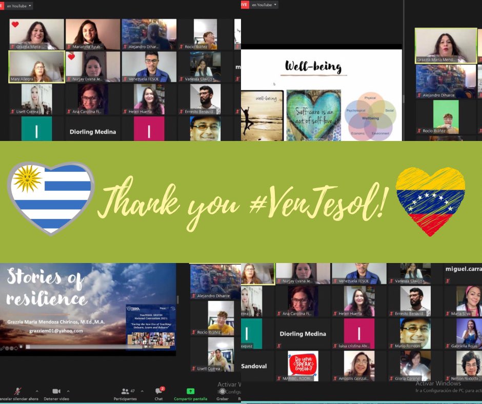 Thank you <a href="/VenTESOL/">VenTESOL</a> for a powerful learning experience!