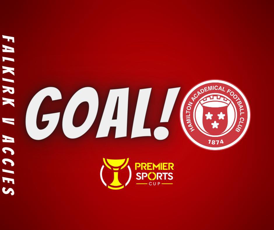 86’ GOAL Accies 2-1 at Falkirk. Hughes corner, headed on by Want and header over ‘keeper by <a href="/Jamiehamiltonn_/">Jamie Hamilton</a> for his 1st Accies goal