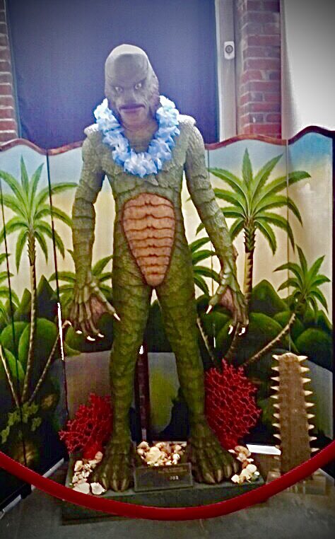 CryptoLoren's tweet photo. Staff at the #InternationalCryptozoologyMuseum have been working on re-curating the Gillman/Creature from the Black Lagoon. It’s been moved into an individual alcove for photography purposes. @ThompsonsPoint @VisitPortland @visitmaine @CryptoLoren #CryptoTiki https://t.co/BtfTmwch9r