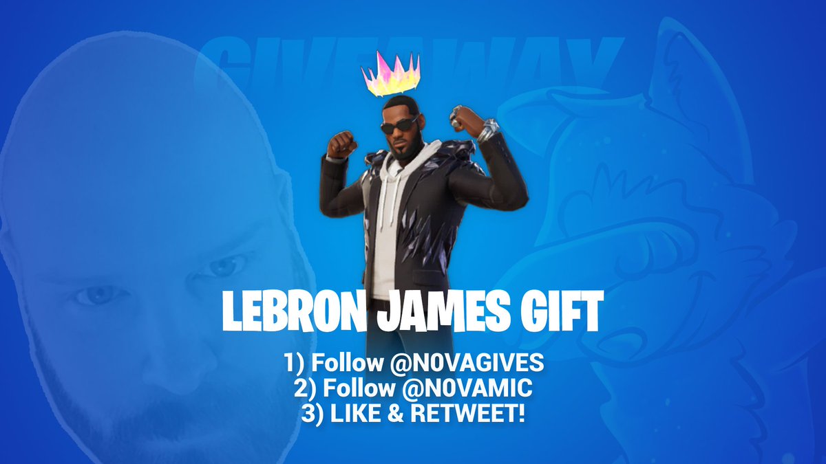 N0VAGIVES's tweet photo. Gifting Lebron This Weekend on Stream 🐐

Will hook you guys up too 😈 2K VBUCKS or Gift 
-Follow here and main @N0VAMIC 
-Like / RT / Tag a Friend
-24 Hours

Gifts to Friends | 2800 and 1K VBUCK Card + Danger Frog Codes | ALL WEEKEND -> https://t.co/RwqFgDsP6H ❤️‍🔥 https://t.co/Gaq37MsMfi