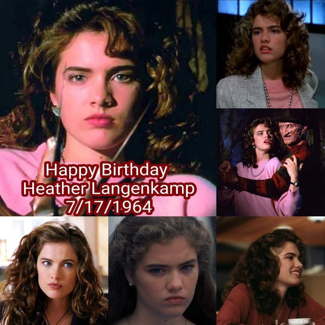 Happy 57th Birthday to Heather Langenkamp
Queen of the A Nightmare on Elm Street
Film series!  