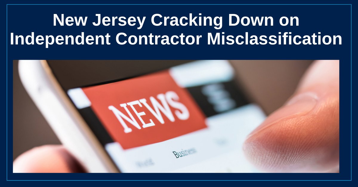 XpertHR_USA's tweet image. #NewJersey is going after #businesses that #misclassify #employees as #independentcontractors.

Learn more about the 4 new laws that boost New Jersey&apos;s capacity to #investigate and enforce #misclassification and further increase the #penalties for it here: spkl.io/601743jpV