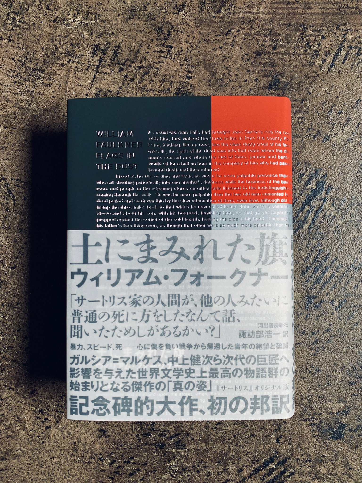 水戸部 功 土にまみれた旗 ウィリアム フォークナー 諏訪部浩一訳 河出書房新社 T Co Anexzuvztu Twitter