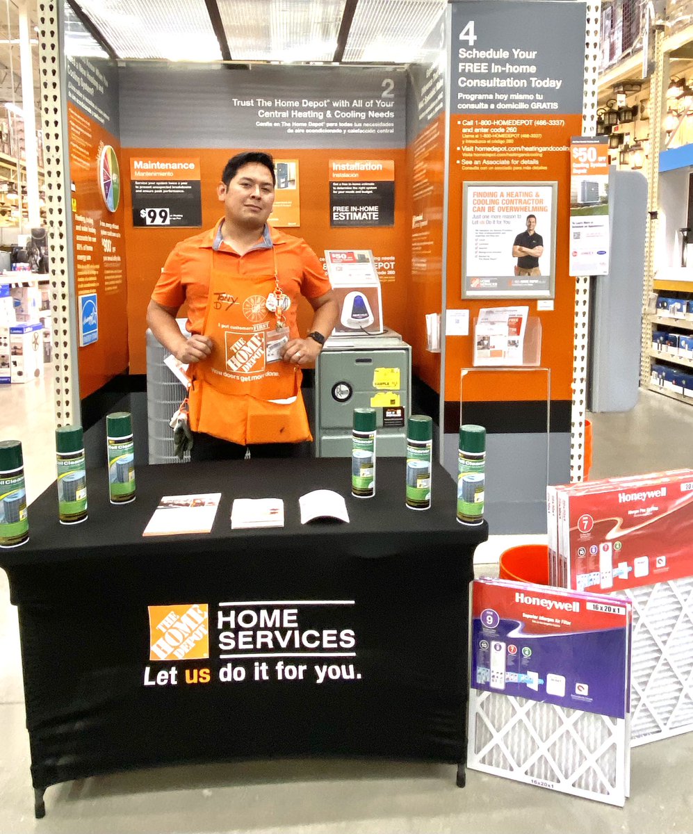 antoniod319's tweet photo. Vroom vroom driving HVAC leads this beautiful Saturday at the Boerne Home Depot!!! #ourstore1store #the6556 
🏎🏎 https://t.co/KGgoKEuPYa