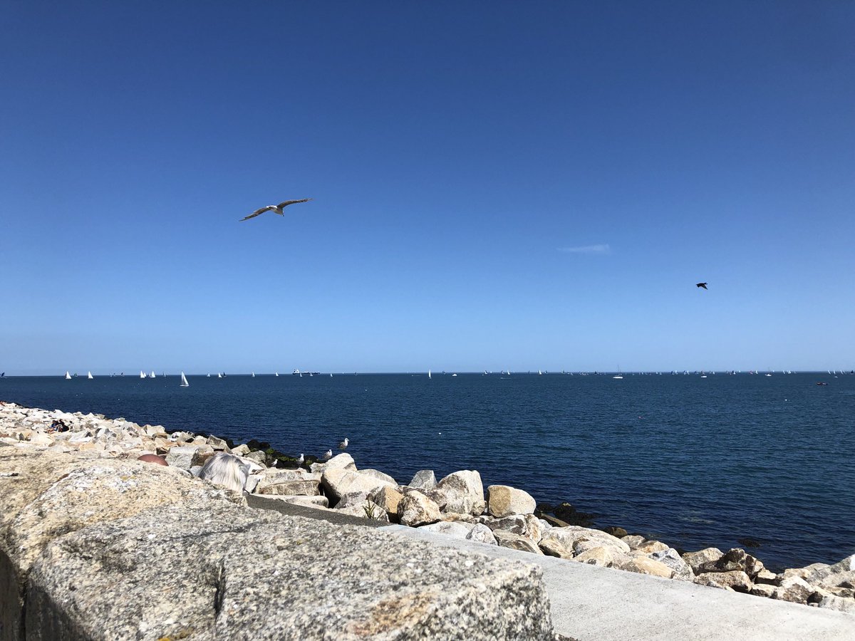 Beautiful day around Dublin Bay 🌊 🛥 ☀️😎 #SummerInDublin