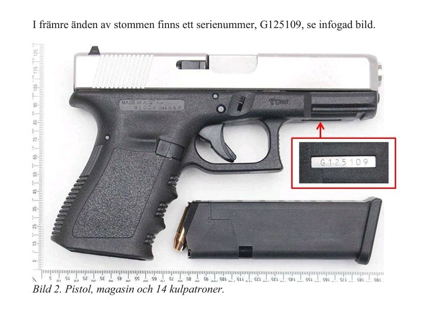 gorm_den_gamle's tweet photo. En Glock 19 med omärkt eftermarknadsmantel och pipa. Beslagtagen i ärendet gällande mordet på tolvåriga Adriana i Botkyrka. De kriminella befäster sitt våldskapital samtidigt som skötsamma medborgare står helt försvarslösa mot härjningarna. #krimpol #vapenpol #2ndamendmentswe https://t.co/isW9CbFWPU