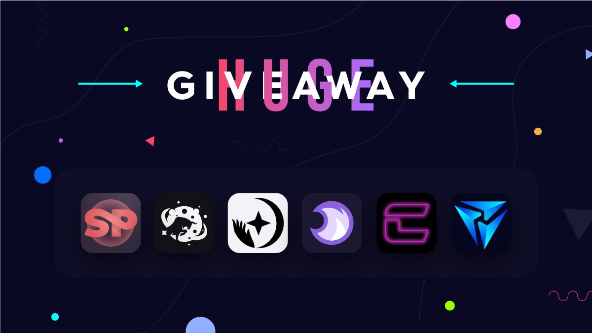 Giveaway alert! 🎁

1x @InstaWinsBot Copy
1x @SaintProxy 2GB Resi
1x <a href="/Charon_AIO/">CharonAIO</a> Copy
1x <a href="/MoloAIO/">Molo</a> Copy
1x <a href="/SauceProxy/">Sauce Proxies</a> 2GB Resi
1x <a href="/MoonTraders_/">MOON TRADERS</a> Monthly

Rules:
- Follow all accounts
- Retweet
- Tag 1 friend

Good luck, ends in 48 hours! ⏰