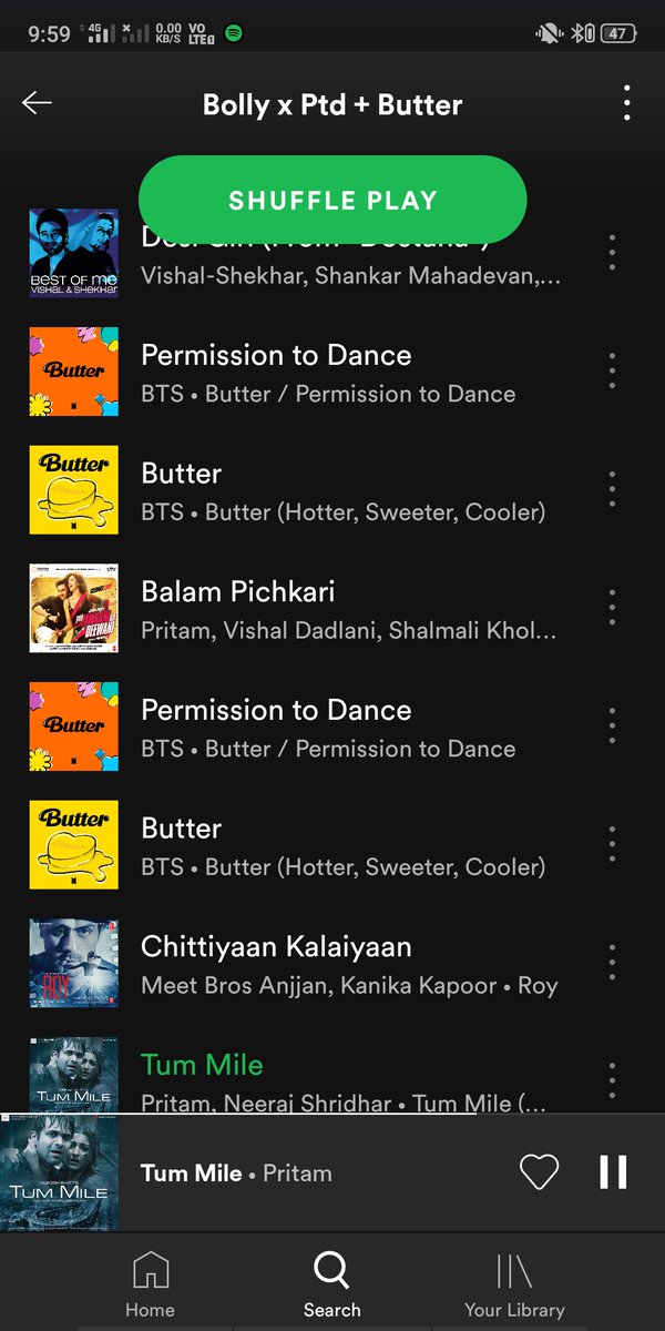 illumibangtan's tweet image. Drop the tags
#PermissionToNach
#DesiButter