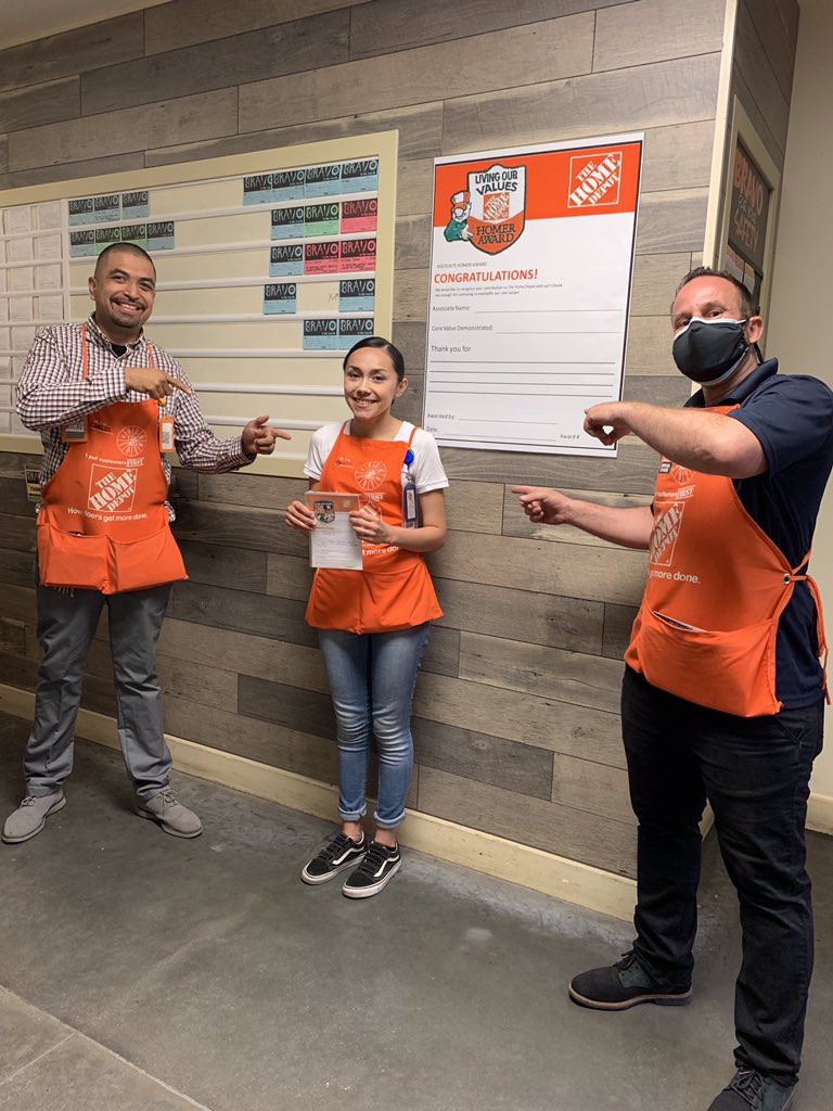 CarlosH_TC1013's tweet photo. Thank you Karen for driving safety Behaviors in the store. Sandra for driving Online Sat and Beerseba for Driving credit and GET in the front end. You guys are awesome.!!!!!!!! #Redlandsstrong @josephgarciathd @Crippen1026 @AsmNick1013 @homedepot1013 https://t.co/gmn7jxK9aN