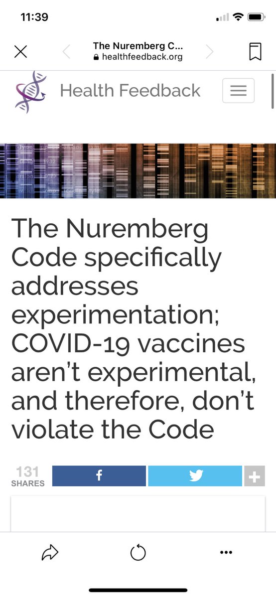RealCandaceO's tweet photo. The Fascist Biden regime has targeted my @Facebook account as “misinformation” bc I referred to the Covid-19 vaccines as experimental. Where did I learn that the vaccine was experimental? 
From the https://t.co/n4rBBIKrno! Here is the article they wrote to to “debunk” the NIH. https://t.co/EqsaG6M0RF