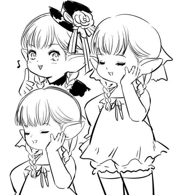 I've got many old doodle/shitpost of her hdjdks 