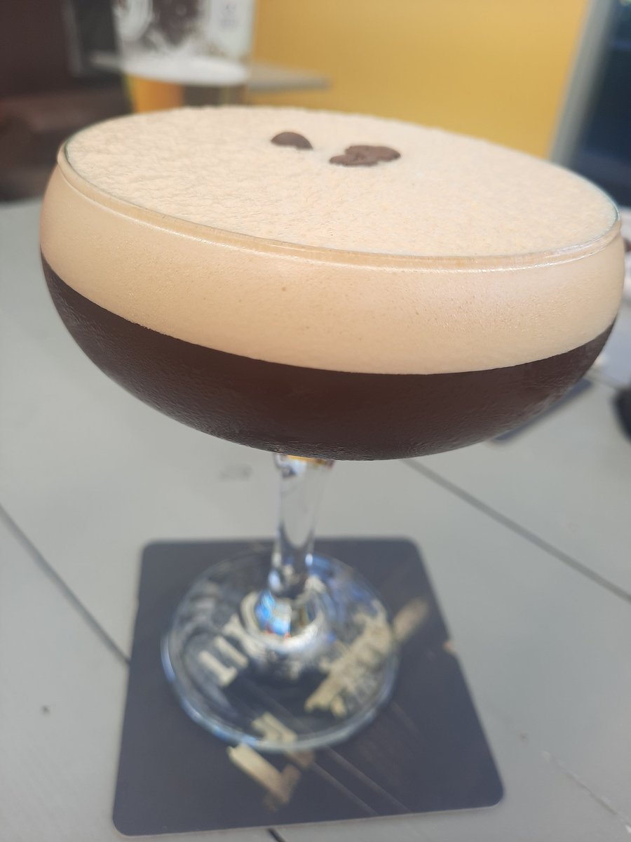 Havent had an Espresso Martini in ages

#espressomartini #pclarkesnavan #smirnoff #vodka