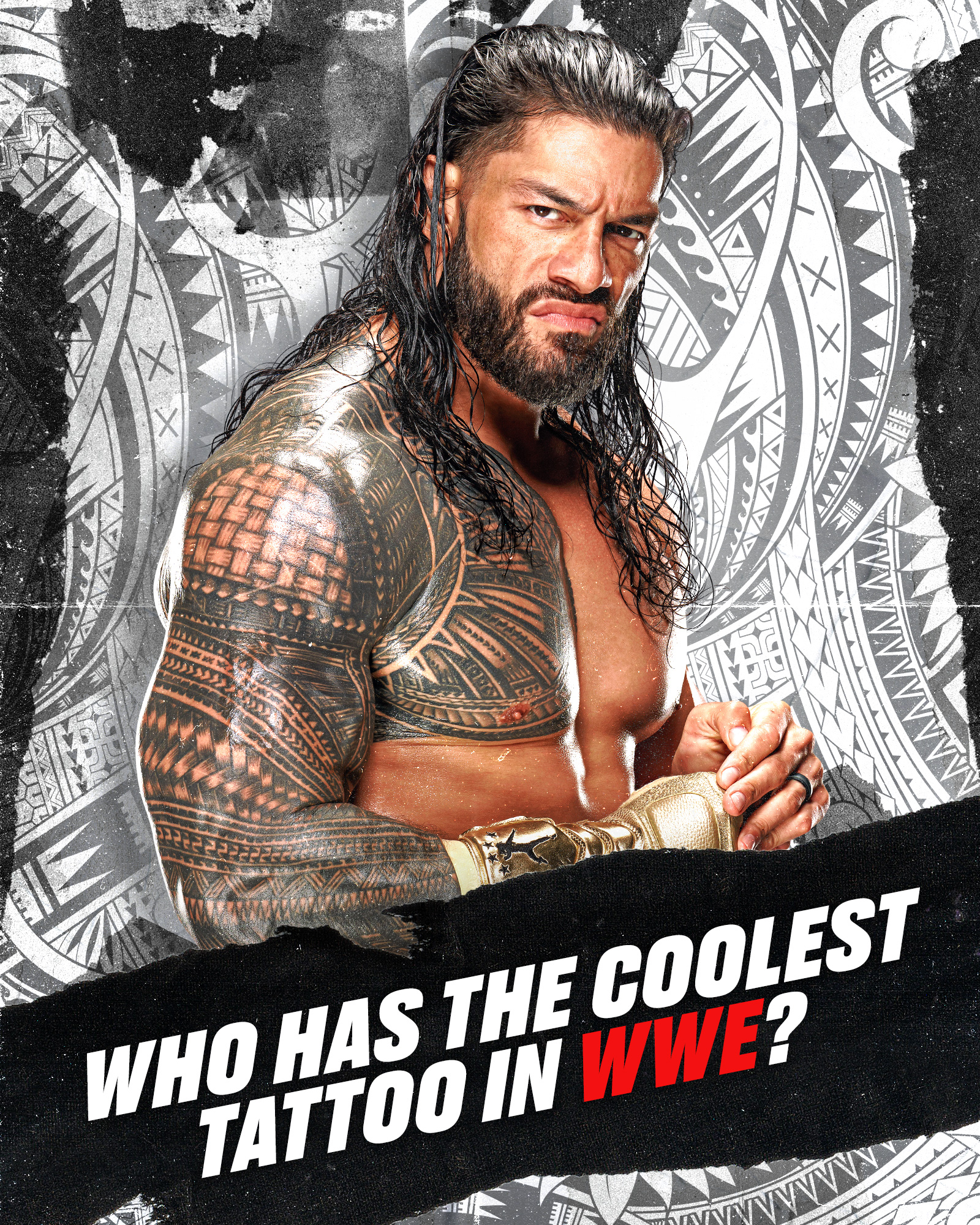 Roman Reigns tattoos How many tattoos does The Tribal Chief have