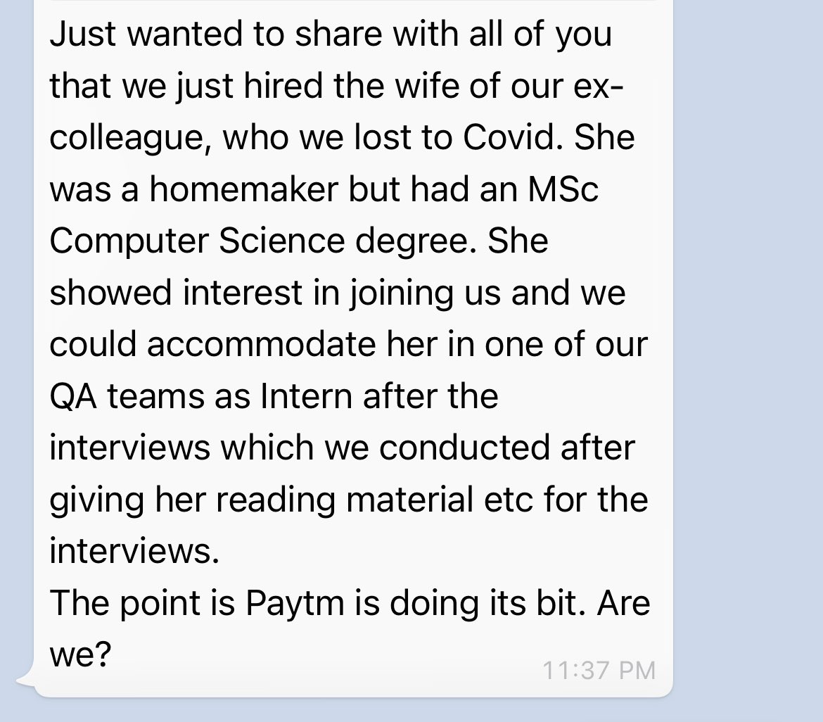 vijayshekhar's tweet image. Are we ?