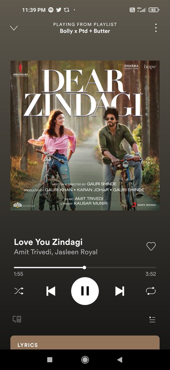 ExcuseMe2013's tweet image. #PermissionToNach #DesiButter 
Last song 🐥