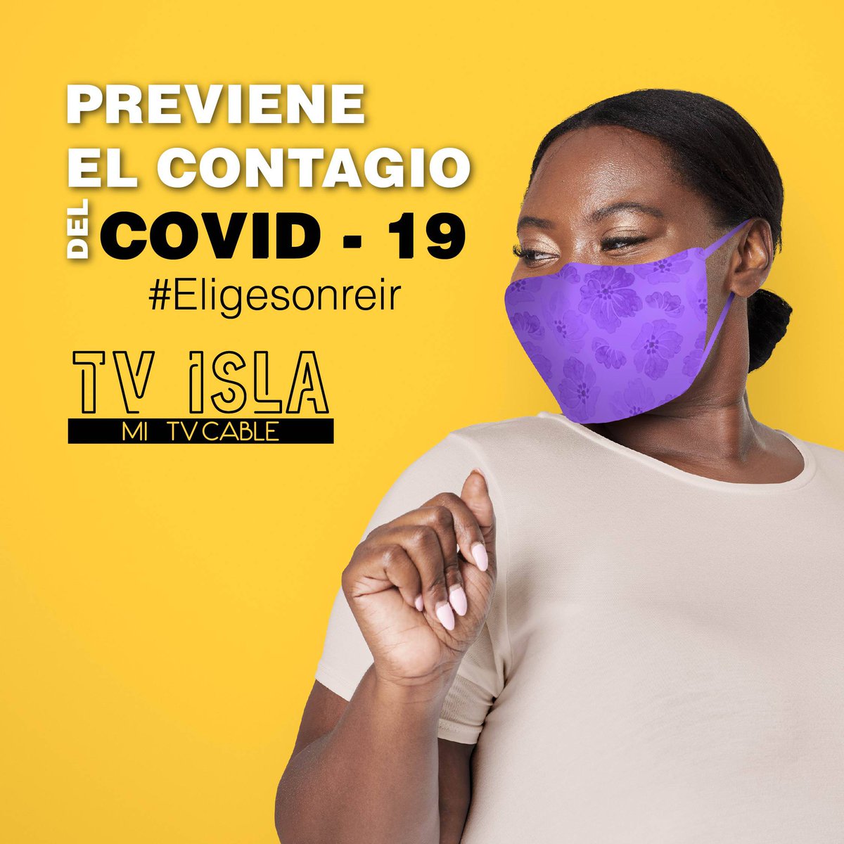 tvislasai's tweet photo. Llegó el fin de semana y con festividad incluida, celebremos  nuestra independencia con responsabilidad, mantengamos el distanciamiento social y no olvidemos los protocolos de bioseguridad 👍
.
.
.
#TvIsla #MiTvCable #ContamosContigo #covid19 https://t.co/6QsmJ50QKL