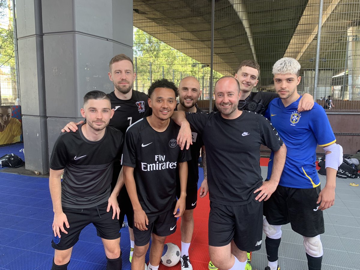 Great day playing Futsal with the best players in the UK. Massive thanks to my teammates, Jamie, Dario, Adam, Liam, Vito &amp; Stuart for doing my running and a special thanks to <a href="/Futsal_Focus/">Futsal Focus</a> for organising the event. 💪🏼 Video coming soon to <a href="/GiveMeSport/">GiveMeSport</a>