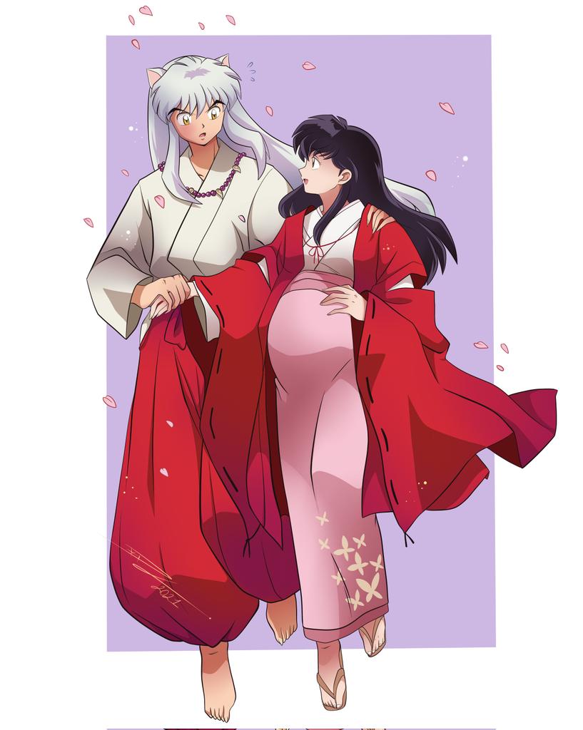 Lucky_chandl on Twitter "｡ﾟ(;´∩`;)ﾟ｡💖🌸 半妖の夜叉姫 犬夜叉 殺りん inuyasha 