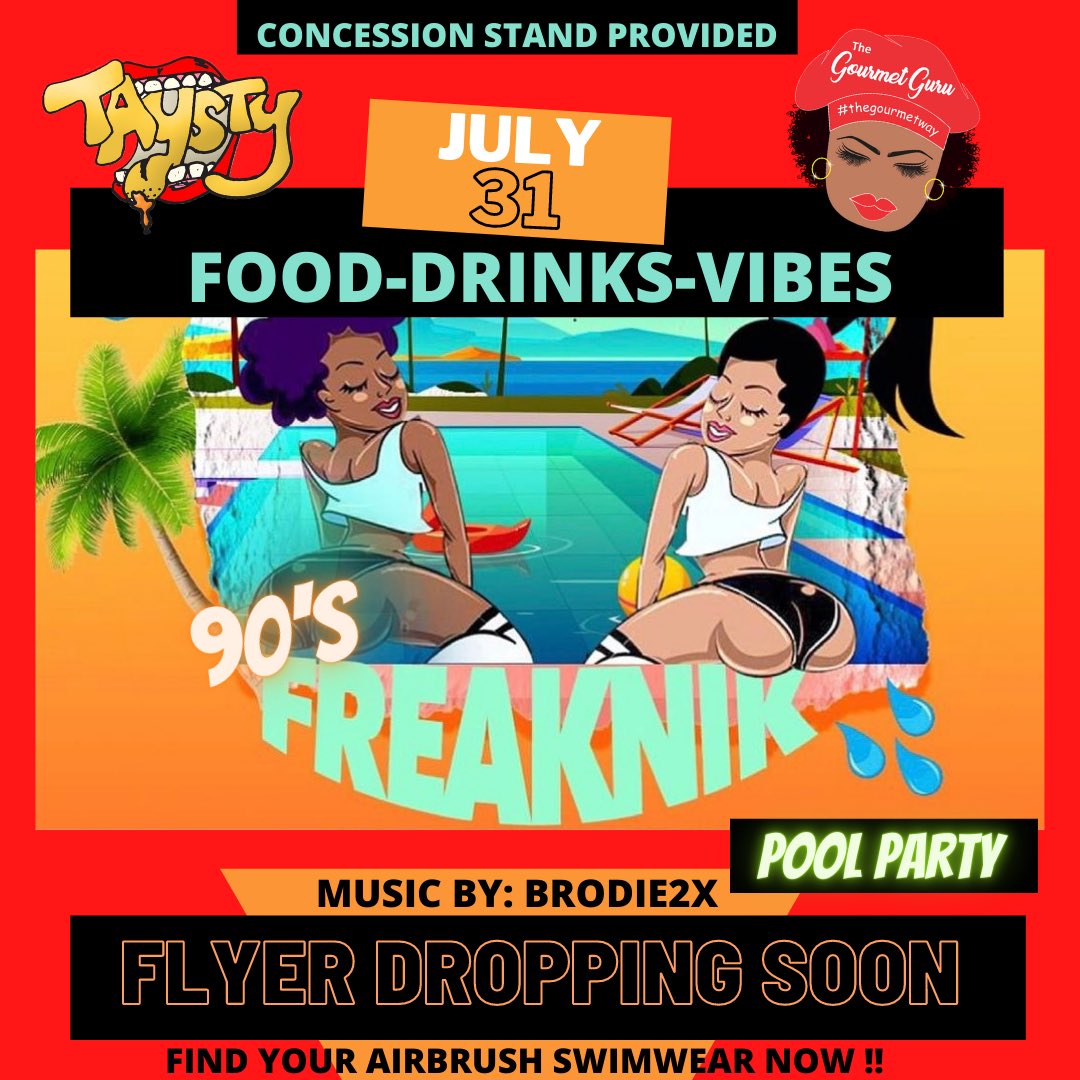 ___BigNick's tweet photo. Save the date July 31 #90sFreakNik https://t.co/dNLDJLzoMK