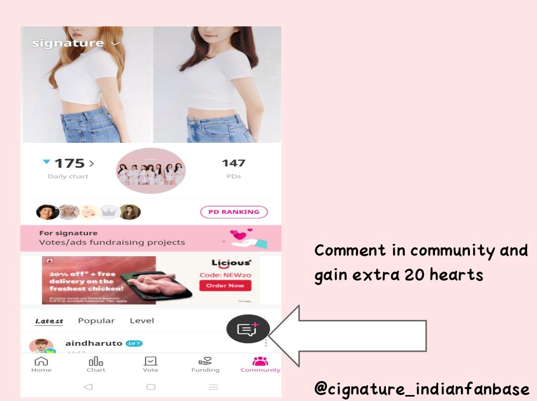 CignatureIndia's tweet photo. 📣CIGNATURE FANPLUS VOTING TUTORIAL

IF U HAVR ANY QUERIES U CAN COMMENT BELOW OR DM US 

#cignature
#cignature_move #cignatureworlddomination #Chaesol #Jeewon #Seline #Chloe #Belle #Semi #Dohee #cignatureindia @cignature_J9 https://t.co/5mqGtikho3 https://t.co/jIIarS6AMh