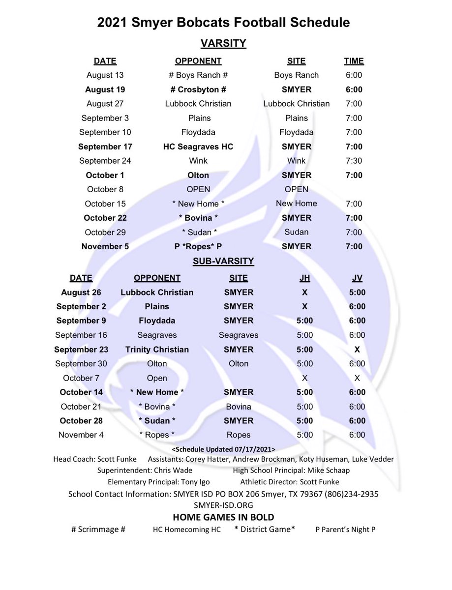 Smyer Football (FootballSmyer) Twitter