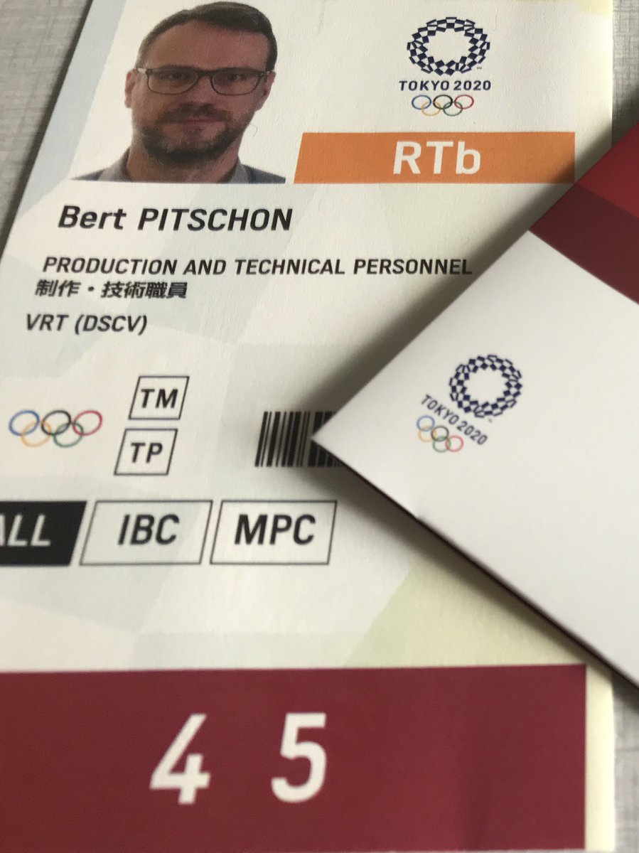 bertpitschon's tweet image. Aftellen naar het vertrek met #teamsporza naar @Tokyo2020. Nog een paar uur geduld en ik mag naar mijn vierde Olympische Spelen. In het spoor van @teambelgium voor @sporza @een @vrtnws