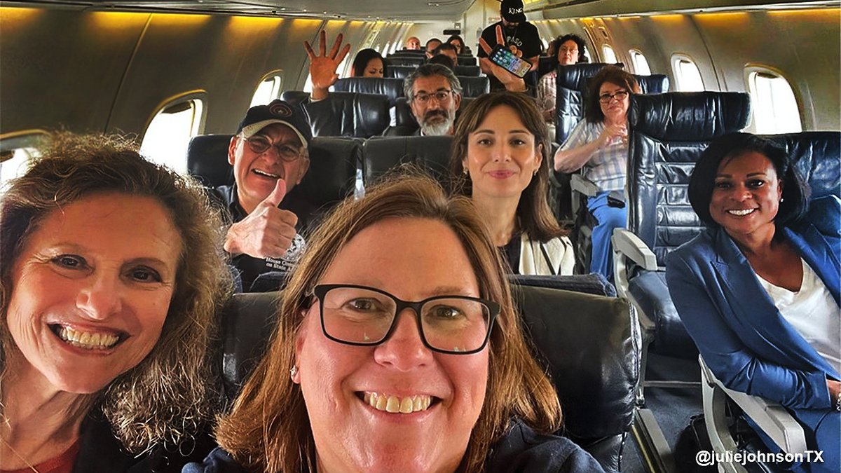 FoxNews's tweet image. NEW: Maskless Dems test positive for COVID after packing plane fleeing Texas to block election integrity bill foxnews.com/politics/three…