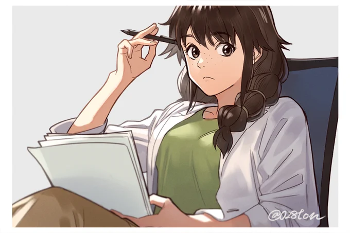 金色のガッシュ!! 
描きたかった絵はこれで全部!楽しかった 