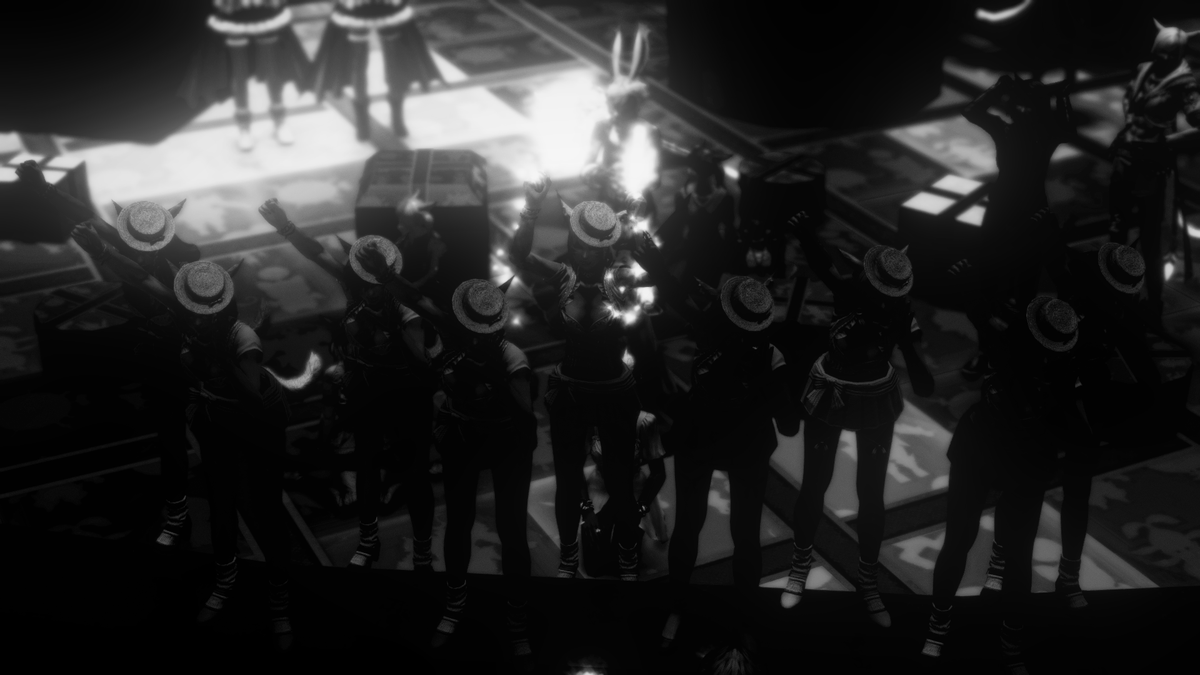 sizeablesaurian's tweet photo. Watching the bands live at #MoonlightMusic
First to the stage is @MoshMosh_FFXIV!
There's so many people here the crowd doesn't even render in!
#FFXIVPerformance https://t.co/dB7Rt6hzBg