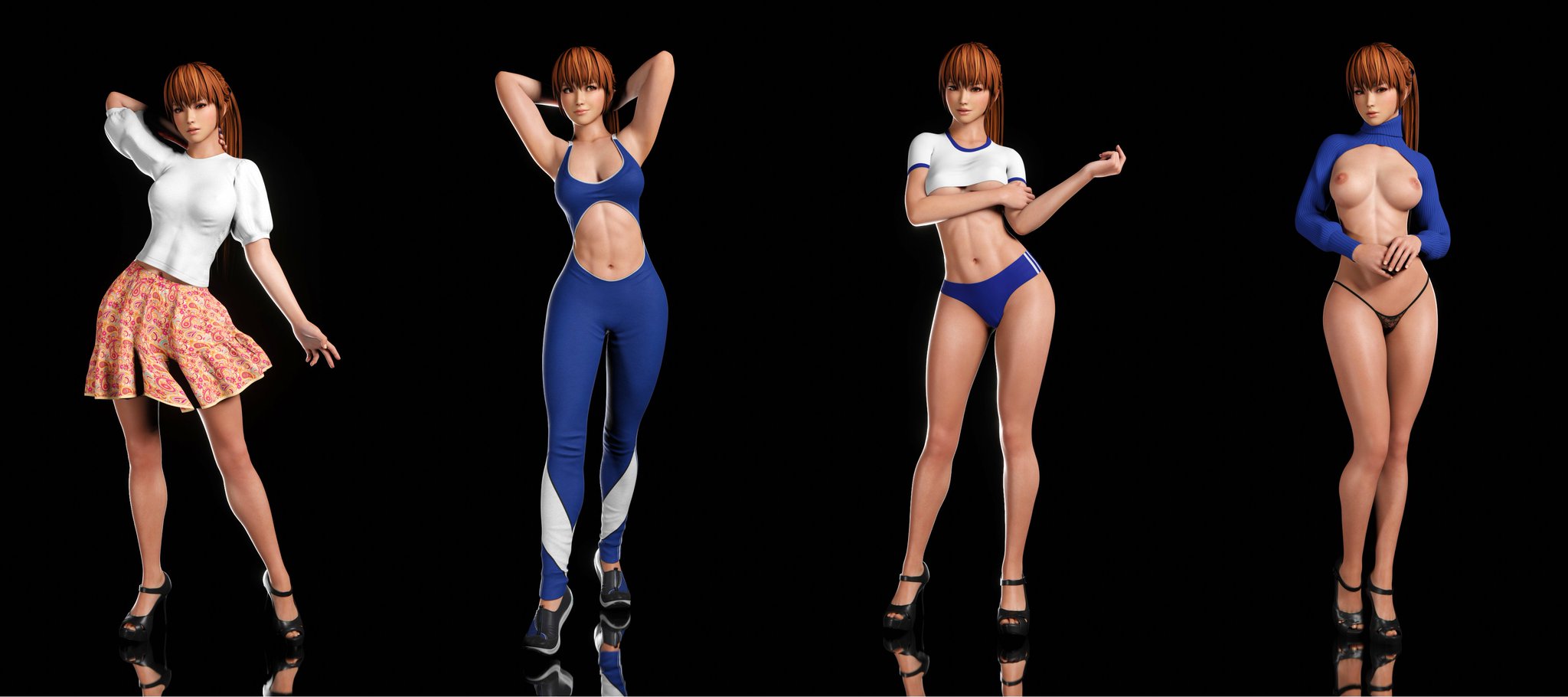 Mustard on X: Hi! The first DoA model (Kasumi) is now available on  @Smutbase1 : t.coFhccBgk2v3 As always, let me know if you find any  bug! 😊 The other models are coming
