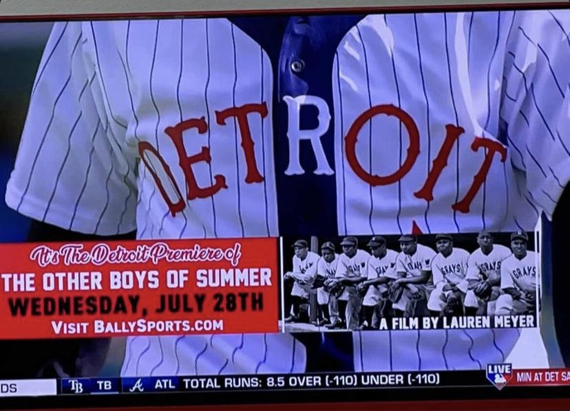 NegroLeagueFilm's tweet photo. Cats out of the bag. Heard it was announced during today’s game that The Other Boys of Summer is kicking off Negro Leagues Weekend. 🤗🙌
#negroleagues #tobos #detroit https://t.co/nRSzZIZppB