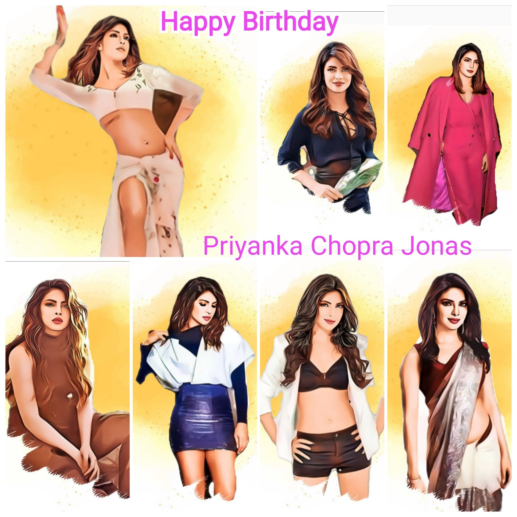 Happy Birthday to this wonderful person. Priyanka Chopra. 