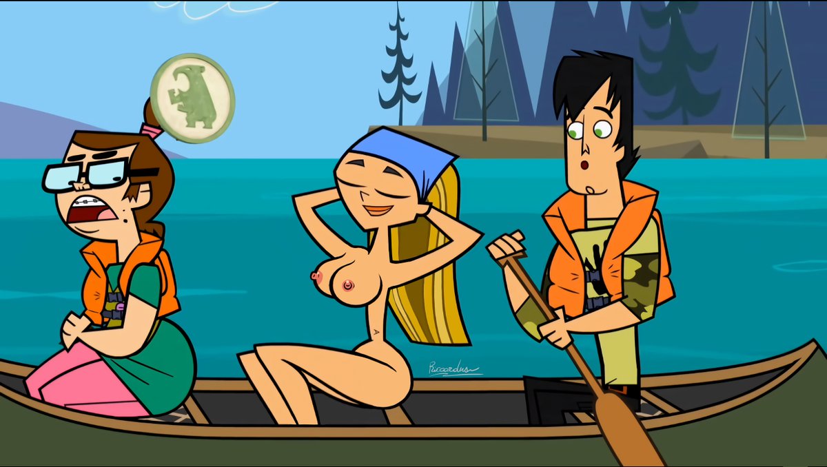Old Editing sexy Lindsay full naked from Total Drama Nudist on the boat Bes...