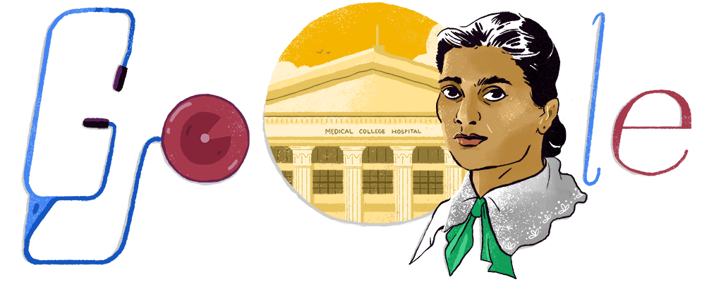 Happy 160th birthday to Dr. Kadambani Ganguly! 

Ganguly was not only one of the nation's 1st women to graduate college, but was also the 1st woman to be trained as a doctor within Indian borders 🇮🇳

#GoogleDoodle 🎨 by guest artist <a href="/Oddrija2/">Oddrija</a> → goo.gle/2Sq9CcN