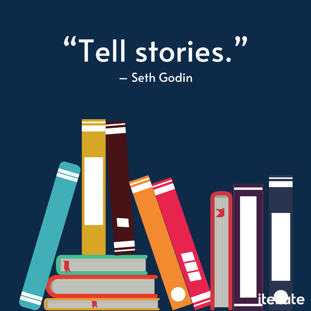 iterateiterate's tweet photo. “Tell stories.” – Seth Godin
#digitalmarketing #iterate #iteratemarketing #success #motiivation #motivational #inspirational #quotes https://t.co/A2EFvLWyq4