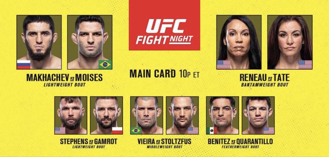 chenbagz's tweet image. Why does every fight on this card look like the real fighter has to fight the actor hired to play them in a movie? 💀💀