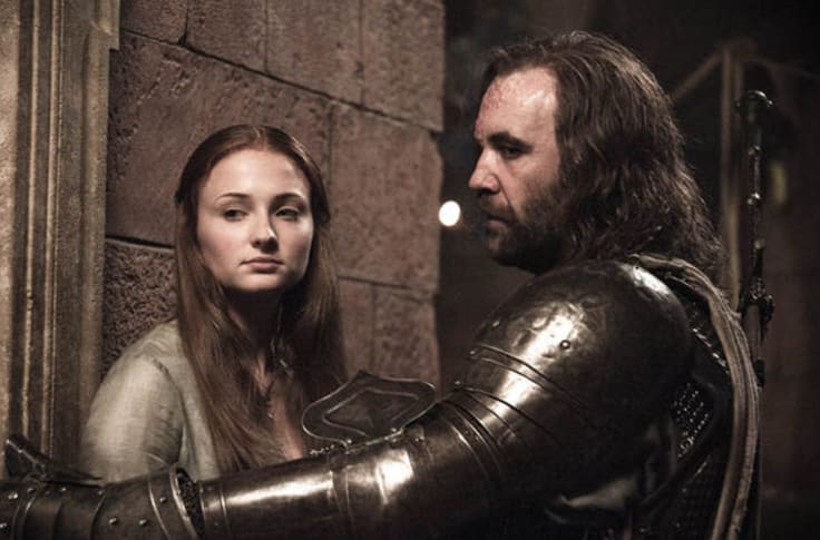 “He was no true knight.”
Sansa
“No, little bird, he was no true knight.”
Sandor Clegane